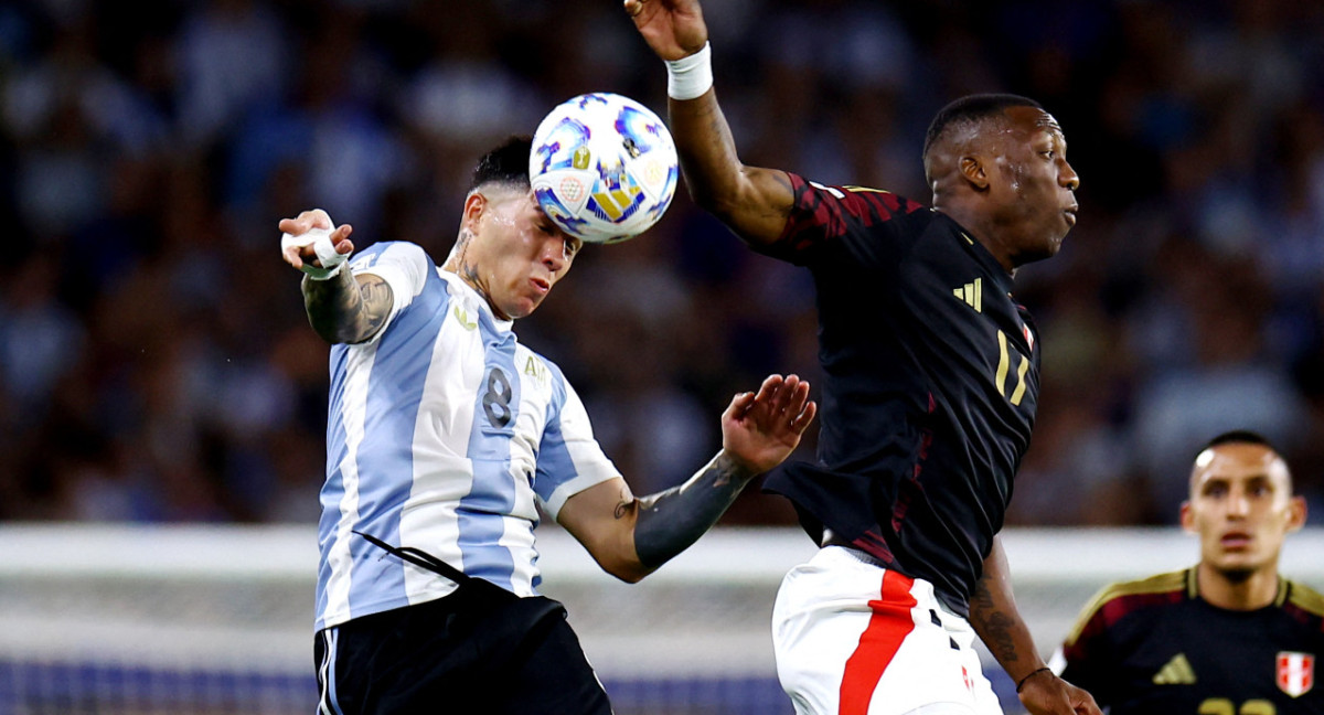 La Selección argentina recibe a Perú. Foto: Reuters.