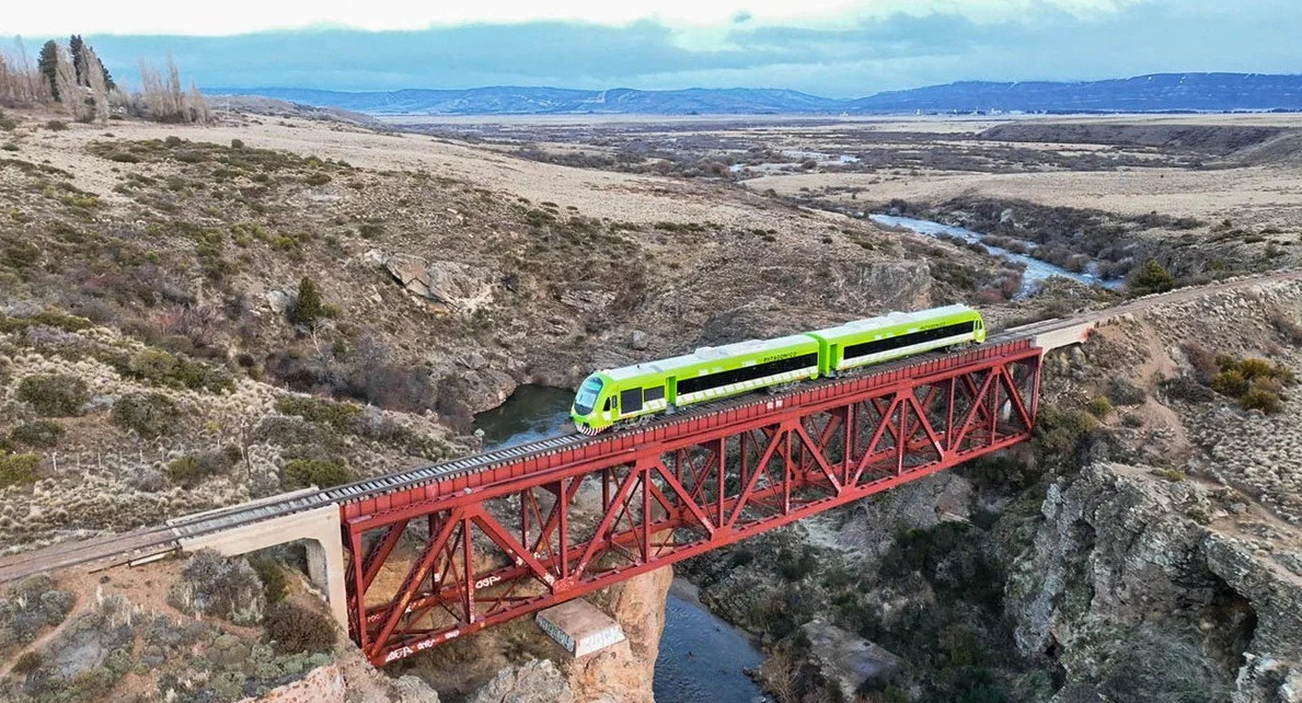 El Tren Patagónico. Foto: NA.