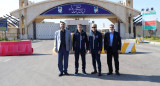 Rafael Grossi en su visita a Irán. Foto: Reuters.