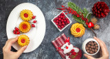 Postre, navidad. Foto Freepik