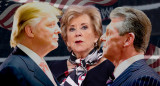 Donald Trump, Linda McMahon y Vince McMahon.