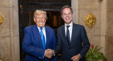 Donald Trump y Mark Rutte. Foto: OTAN.