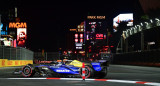 Franco Colapinto en el Gran Premio de Las Vegas. Foto: Reuters