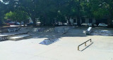 El skatepark de Núñez. Foto: Google Maps.