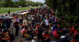 Migrantes que buscan asentarse en Estados Unidos. Foto: Reuters.