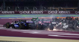 Accidente de Franco Colapinto en el GP de Qatar. Foto: Reuters.