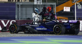 El accidente de Franco Colapinto en el Gran Premio de Qatar. Foto: Reuters.