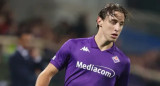 Edoardo Bove jugando para la Fiorentina. Foto: NA.