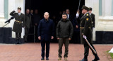 Olaf Scholz y Volodímir Zelenski. Foto: Reuters.