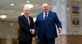 Vladimir Putin y Alexandr Lukashenko. Foto: REUTERS.