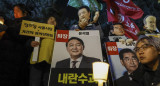 Protestas en Corea del Sur. Foto: EFE