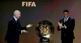 Gianni Infantino y Ronaldo Nazario en el sorteo del Mundial de Clubes 2025. Foto: Reuters