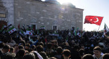 Manifestaciones de sirios en Estambul, Turquía. Foto: Reuters.