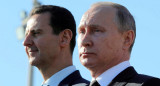 Vladímir Putin y Bashar Al Assad. Foto: Reuters.