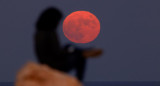 Luna llena. Foto: Reuters.