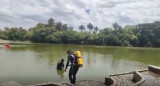 Un hombre murió ahogado en los lagos de Palermo. Foto: Captura de video.