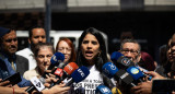 Sairam Rivas, pareja del exconcejal de Caracas, Jesús Armas. Foto: EFE.