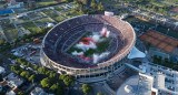 Estadio Más Monumental, de River Plate. Foto: X @RiverPlate.