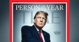 Donald Trump como personaje del año. Foto: x TIME.