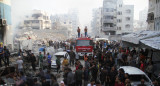 Destrucción en la Franja de Gaza por ataques de Israel. Foto: Reuters