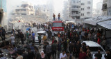 Destrucción en la Franja de Gaza por ataques de Israel. Foto: Reuters