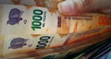Aguinaldo, dinero, billete, plata, sueldo. Foto NA