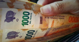 Aguinaldo, dinero, billete, plata, sueldo. Foto NA