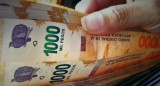 Aguinaldo, dinero, billete, plata, sueldo. Foto NA