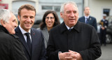 François Bayrou y Emmanuel Macron. Foto: EFE.