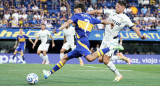 Exequiel Zeballos, Boca vs Independiente. Foto: X @BocaJrsOficial