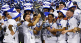 Los festejos de Vélez Sarsfield, campeón de la Liga Profesional 2024. Foto: Reuters.