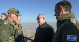 Benjamín Netanyahu, visitó el lado sirio del monte Hermón. EFE