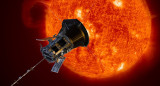 La sonda solar Parker de la NASA. Foto: NASA.