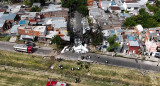 Accidente aéreo en San Fernando. Foto: Reuters.