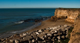 Acantilados en Mar del Plata. Foto: bafilma.gba