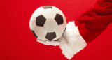 Fútbol y Navidad. Foto: Freepik