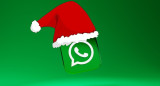 "Modo Navidad" en WhatsApp. Foto: X @aamorenoglz.