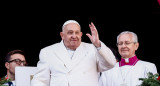 El Papa Francisco pronuncia su tradicional discurso Urbi et Orbi del día de Navidad en el Vaticano. Foto: Reuters.