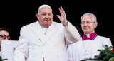 El Papa Francisco pronuncia su tradicional discurso Urbi et Orbi del día de Navidad en el Vaticano. Foto: Reuters.