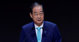 Han Duck-soo, primer ministro y presidente interino de Corea del Sur. Foto: Reuters