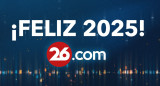 ¡Feliz año nuevo! en Canal26.com. Imagen: Edición Canal 26