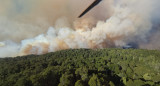 Incendios en el Parque Nacional Nahuel Huapi. Foto: nahuelhuapi.gov.ar