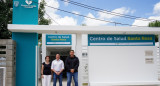 Obras en el Centro de Salud de Santa Rosa en Florencio Varea. Foto: Prensa.