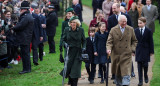 La familia real británica en la finca de Sandringham para navidad. Foto: Reuters.