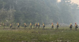 Incendios en el Parque Nacional Nahuel Huapi. Foto:  nahuelhuapi.gov.ar