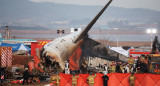 Accidente aéreo en Corea del Sur. Foto: Reuters.