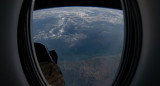 El Planeta Tierra desde el espacio. Foto: X @dominickmatthew