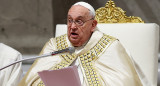 El papa Francisco en el primer día del año. Foto: Reuters.