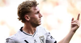 El autor del primer gol del año, Jed Drew. Foto: Instagram @mfcbulls