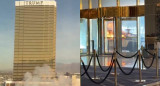 Un Tesla se incendió en la Torre Trump.